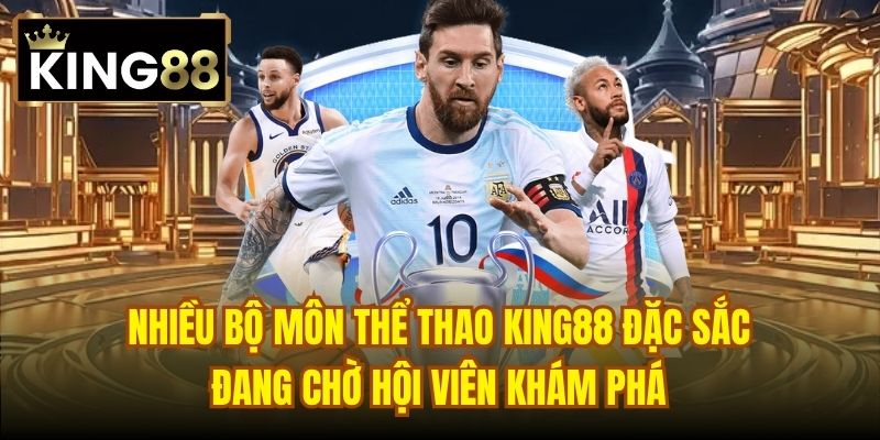 Nhiều bộ môn Thể thao King88 đặc sắc đang chờ hội viên khám phá